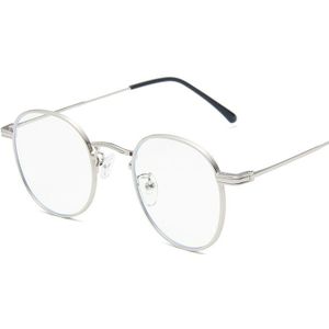 Vrouwen Bril Frame Mannen Anti Blauw Licht Brillen Frame Vintage Ronde Clear Lens Bril Optische Brilmontuur