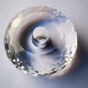 Top 4 Vormen Clear K9 Kristallen Kroonluchter Accessoire Met Gat Diy Suncatcher Tafellamp Deel Glas Honeycomb Facet Ballen