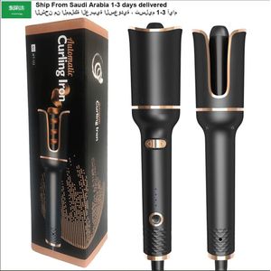 Automatische Haar Krultang Keramische Bedrade Krultang Elektrische Haar Krulspelden Voor Krullen Golven Styling Roterende Curling Styler