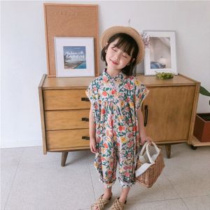 Milancel Meisjes Jumpsuit Zomer Bloemen Meisjes Overalls Jumpsuit Voor Meisje Harembroek Koreaanse Meisjes Palysuit