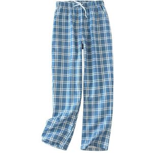 Mannen Katoenen Broek Plaid Gebreide Slaap Broek Heren Pyjama Broek Bodems Nachtkleding Pyjama Korte Voor Mannen Pijama Hombre