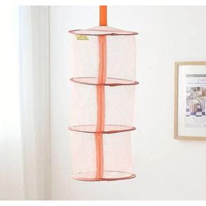 Underwear Bra Laundry Sweater Hanging Basket Windproof Folding Multi-Layer Rack Mesh Clothes Dryer Net QJ-19