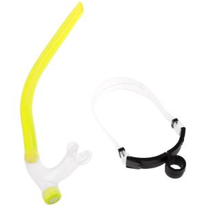 Silicone Verstelbare/Portbale Zwemmen Duiken Snorkel Set Beademingsbuis & Hair Band Voor Onderwater Training Zwemmen Duiken Zwembad Acc