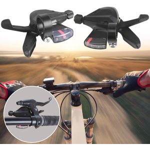 2Pcs SL-M310 Speed Trigger Shifter Dual Lever Shifters Set Links 3 Speed Rechts 8 Speed Shifters Voor Mountainbike mtb