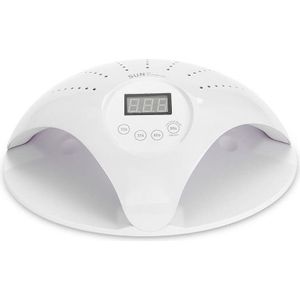 Siminail Lampe Uv Led Nail Lamp 48W Drogen Twee Handen Dual 365 405nm Met Kleine Ventilator 48 Voor Manicure met 4 Timre Instelling Voor Gel