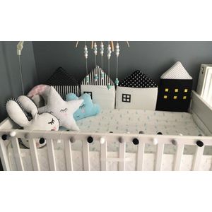 Leuke Huis Bed Rail Baby Bed Hek Veiligheid Gate Baby Barrière Voor Bedden Beveiliging Hekwerk Kinderen Vangrail Baby Box Ins