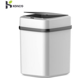 Konco Automatische Sensor Prullenbak Touchless Smart Sensor Vuilnisbak Keuken Slaapkamer Prullenbak Sensor Milieuvriendelijke Afval Vuilnisbak