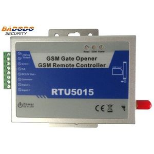RTU5015 GSM Gate Deuropener Operator met SMS Afstandsbediening Alarm 1 Uitgang en 2 Ingangen App Relais Schakelaar Afstandsbediening (GEEN Adapter)