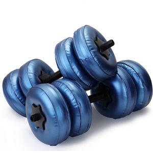 Flexibele Fitness Water Gevulde Halter Heavey Gewicht Halter Gym Exercise Apparatuur Bodybuilding Training Tool