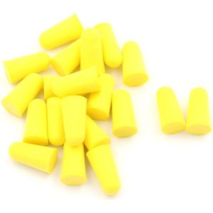 20Pcs Pu Schuim Oordoppen Anti Noise Snore Oordopjes Comfortabel Voor Studie Slaap