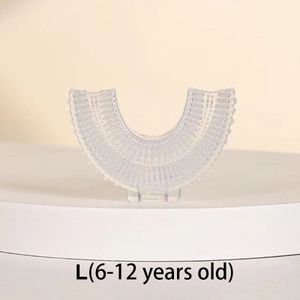 Tandenborstel Kinderen Siliconen Borstel Met Cup Oral Care U-Vormige Borstel 360 Bpa Gratis Food Grade Silicone Cleaning Tanden kids Items