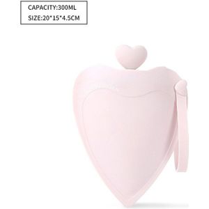 Draagbare Hand Warmer Gevulde Explosieveilige Kinderen Student Hand Warmers Hartvormige Siliconen Water Gevulde water Bag