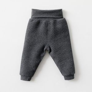 Kids Meisjes Jongens Kleine Diamant Clip Zijde Winddicht Hoge Taille Broek Kindje Broek 1-4 Jaar Oude Kinderen 'S Losse Huishoudelijke Broek