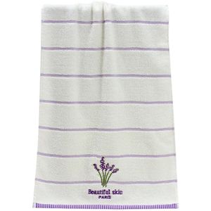 Ouneed Handdoek Katoen Borduurwerk Lavendel Aromatherapie Zachte Bad Hand Katoen Gezicht Washandje Handdoek Sneldrogende Sheet Set Bathing #45