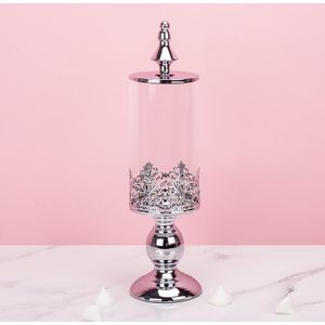 Europese Stijl Suikerpot Bruiloft Dessert Tafel Decoratie Arrangement Glazen Pot Snoep Snack Biscuit Opslagtank Thuis Opslag