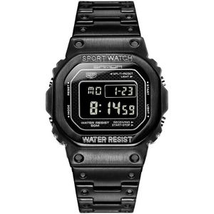 SANDA Waterdichte Digitale Horloge Voor Mannen Outdoor Sport Horloge Top Chronograaf Countdown Herenhorloge Wekker