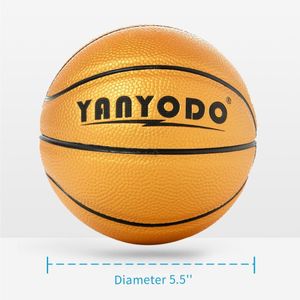 Spel Basketbal Mini Maat 5.5 ""Training Baby Basketbal Zacht Sport Speelgoed Bal Voor Indoorkids Meerdere Kleur Basketbal
