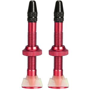 1 Paar Presta Ventiel 78Mm Legering Stem Fiets Tubeless Band Fietsen Draagbare + Tool Road Mountain Stofdicht Fietsen Onderdelen