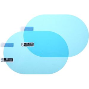 Mayitr 2 Stuks Auto Auto Wing Achteruitkijkspiegels Anti-Fog Beschermende Film Sticker Regendicht Regenkap Accessoires 100x150mm