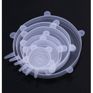 Siliconen Cover Elastische Cover Herbruikbare Verzegelde Voedsel Verpakking Cover Vers Houden Verzegelde Kom Verpakking Silicone Stretch Deksels