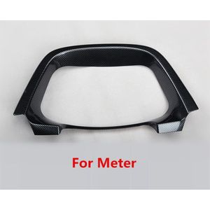 Carbon Fiber Gedrukt Auto-interieur Window Control Gear Panel Cover Outlet Meter Moulding Trim voor Toyota RAV4