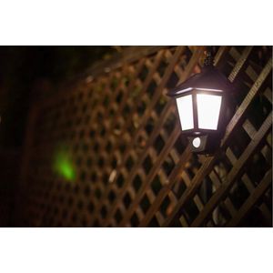 Solar Hexagon Led Wall Light Led Solar Light Waterdichte Verlichting Outdoor Licht Road Wandlamp Wit Licht Vintage Stijl