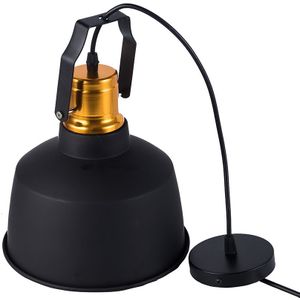 Goud zwart vintage retro led Hanglamp Nordic LED opknoping lamp voor eetkamer coffeeshop restaurant kroonluchters plafond