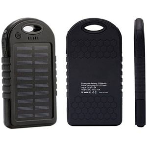 Outdoor Camping Waterdichte 5000Mah Draagbare Solar Battery Charger Telefoon