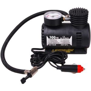 12V Auto Elektrische Mini Compact Compressor Pomp Auto Tyre Air Inflator 300psi Tire Air Vullen Inflatie Hulpmiddel Voor Automotive