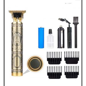 Usb Tondeuse Kapper Kapsel Oplaadbare Tondeuse Cordless Mannen Haar Snijmachine Baard Trimmer 1.5-4Mm Scheermes scheerapparaat