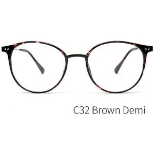 Lanssy Acetaat Brilmontuur Vrouwen Mode Ronde Recept Brillen Ultralight Bijziendheid Cirkel Bril Frame 90045