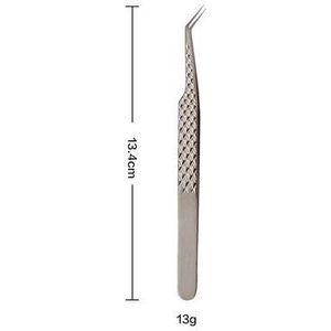 Hoge Precisie Anti-Statische Titanium Legering Pincet Wimper Extension Pincet Voor Klassieke Wimpers Fan Wimper Makeup Tools
