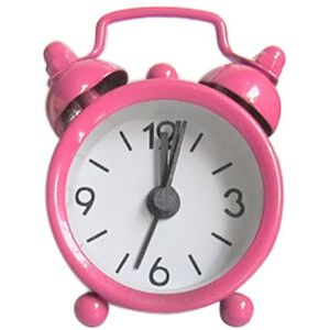 Klassieke Wekker Leuke Mini Metalen Kleine Wekker Elektronische Kleine Luid Alarm Vintage Reloj Despertador L * 5