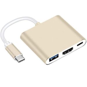 Mosible Usb C Hub Naar Hdmi Voor Macbook Pro/Air Thunderbolt 3 Usb Type C Dock Adapter Ondersteuning Samsung dex Modus Met Pd Usb 3.0
