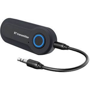 Bluetooth Zender 3.5Mm Jack Audio Adapter Draadloze Bluetooth Stereo Audio Transmitter Voor Tv Hoofdtelefoon Luidsprekers