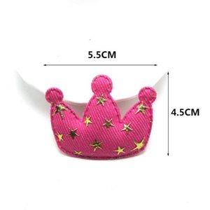 32Pcs Denim Goud Stempel Star Hart Muis Hoofd Kroon Vorm Applicaties Voor Kinderen Ambachten Haar Hoed Decor Ornament accessoires