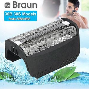 Elektrische Mesh Scheerapparaat Folie Baard Snijder Grille Vervanging Film Net Installeren Duurzaam Scheren Onderdelen Voor Braun 30B 30S
