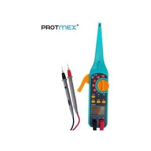Protmex Auto circuit Tester detecteren instrument DT86A Multifunctionele Lcd-scherm Automotive Voertuig Circuit Tester (Blauw)