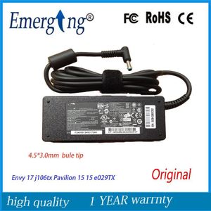 Originele 19.5 V 4.62A 90 W AC Laptop Adapter Oplader Voor HP Envy 17 j106tx Pavilion 15 15 e029TX