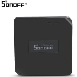 Sonoff Rf Brug Wifi 433Mhz Draadloze Afstandsbediening Schakelaar Smart Intelligente Domotica Module Alexa En Google Assistent