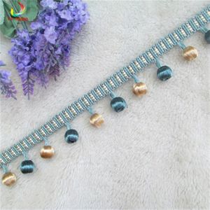 10 Yard/Lot Gordijn Laciness Kwastje Fringe Decoratie Bruiloft Toepassing Gordijnen Sofa, tafelkleed, DIY Bed Accessoires