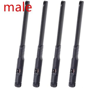 5 Stks/partij Dual Band Wifi Antenne 2.4Ghz 5/5.8Ghz 3dBi Sma Male Antenne Voor Draadloze Vedio Beveiliging Ip Camera Recorder