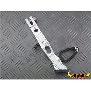 CNC Aluminium 240mm Motorfietsen Kickstand Kick Side Stand Voor Honda Grom MSX125