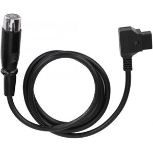 D-Tap Male Naar Xlr 4-Pin Vrouwelijke Adapter Power Supply Kabel Snoer 100 Cm Voor V- mount Batterij Kabel