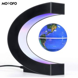 Magnetische Levitatie Zwevende Globe Met Led Light Desk Gadget Decor Armatuur Drijvende Globes & Shade Cool Tech Voor