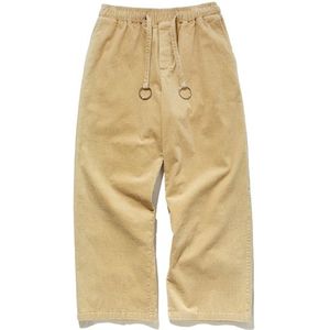 Inflatie Winter Mannen Casual Wijdbeens Broek Mannen Corduroy Broek Loose Fit Overalls Effen Kleur Mannen Corduroy Broek 93330W