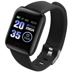 Smart Armband R116plus Waterdichte Bloeddrukmeting Waterdichte Fitness Tracker Horloge Hartslag Monitoring Stappenteller