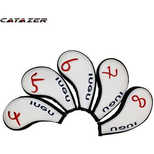 Catazer Factory Custom 6Pcs Wit Golf Irons Set Golf Iron Cap Set Golf Leveringen