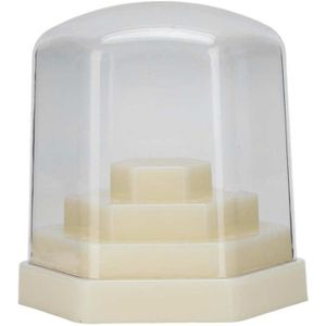 Nail Boren Organizer Duurzaam Plastic Nail Boren Houder Goede Transparantie Voor Nail Salon Voor Thuisgebruik