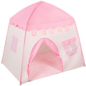 Kinderen Indoor Outdoor Kasteel Tent Baby Meisjes Prinses Fairy Huis Bloemen Bloeiende Meisjes Draagbare Gaming Speelhuis